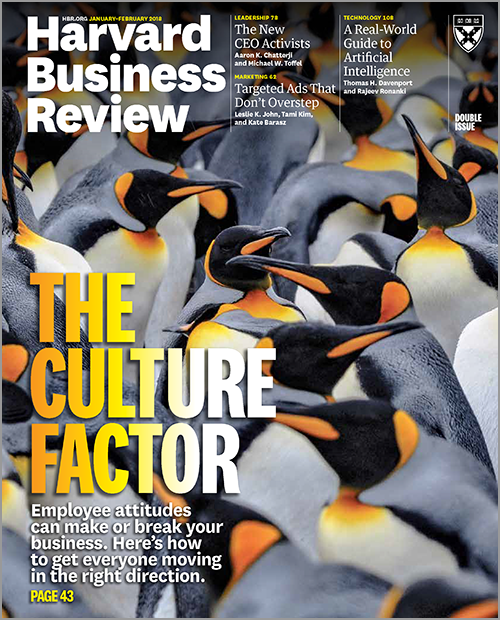 cover of harvard business review